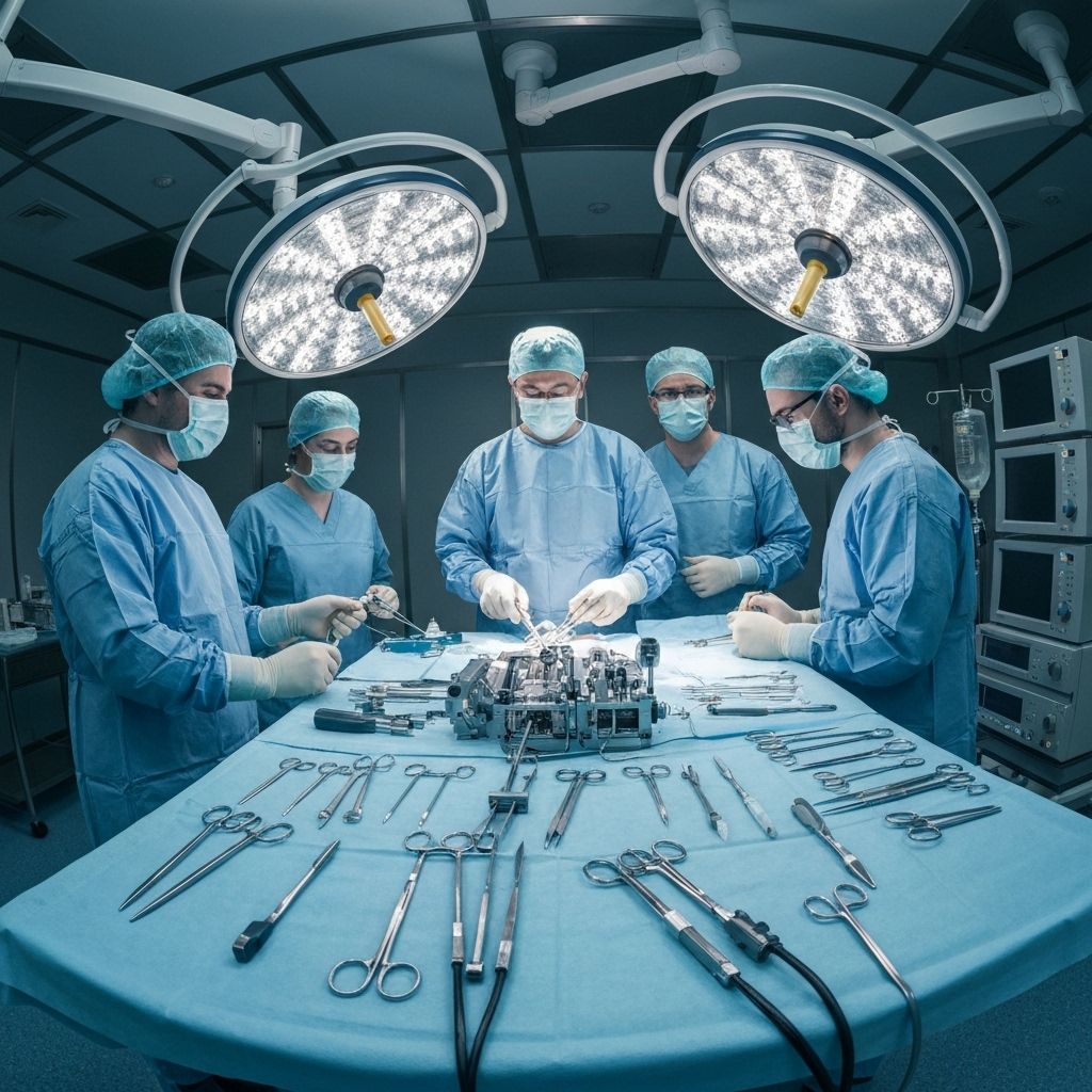 الجراحة الحديثة والتقنيات المتقدمة